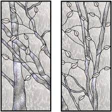 Fraschetti Trees Abstract Stained Glass