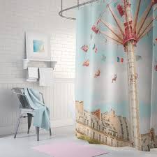 Paris Carnival Shower Curtain Paris