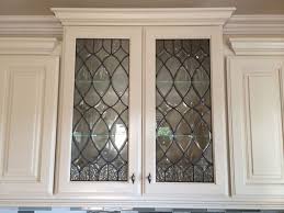 Leaded Glass Cabinet Doors