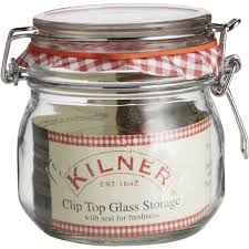 Kilner Round Clip Top Glass Storage Jar