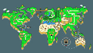 Mario World Map Icon By Slamiticon