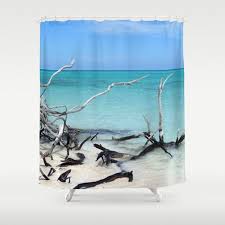 Beach Shower Curtain Tropical Shower