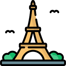 Eiffel Tower Special Lineal Color Icon