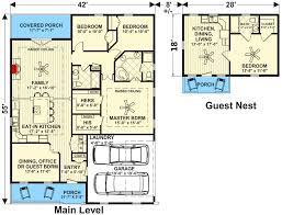 Craftsman House Plan With Detached