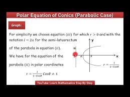 Polar Equations Of Conics Polar