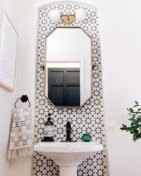 34 Black And White Tile Bathrooms For