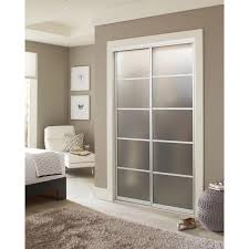 Glass Interior Sliding Closet Door