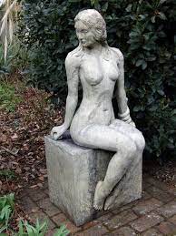 Nude Woman 120cm Stone Garden Statue