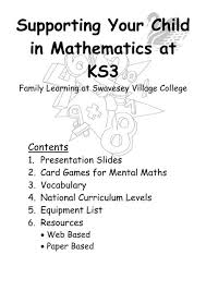 Pdf Handout Suffolk Maths