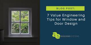 7 Value Engineering Tips For Window And
