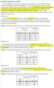 Mcat Aamc Physics Q Pack Doppler