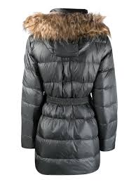 Icon Logo Hooded Down Puffer Jacket