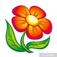 Wall Mural Flower Icon Pixers Us