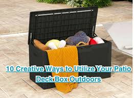 Your Patio Deck Box Outdoors Bookdrawer