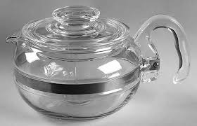 Tea Pots Pyrex Vintage Coffee Pot