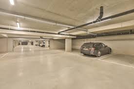 Bright Underground Parking Design Under