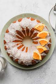 Gluten Free Orange Bundt Cake Small