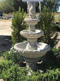 Feature Concrete Water Fountain Outdoor