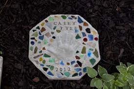 Handprint Stepping Stone