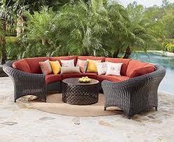 Curved Sectional Outdoor Sectional Sofa