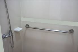 Install Bathroom Safety Rails And Grab Bars