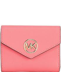Michael Kors Pink Trifold Wallet