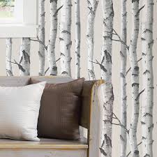 Nu Wallpaper Birch Tree L And Stick