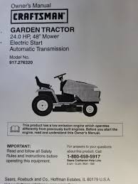 Sears Craftsman Gt Hydro Garden Tractor