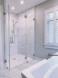 Custom Glass Shower Door Installation