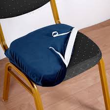 Stretch Navy Blue Dining Chair Seat