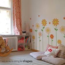 Flower Wall Decal Daisy Wall Sticker