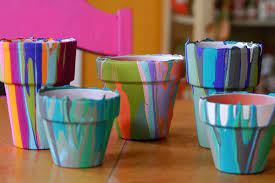 Easter Activity Painting Plant Pots