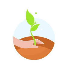 Tree Planting Logo Vector Art Icons