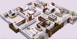 Two Bedroom Floor Plans India 2bhk