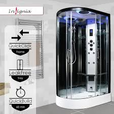 800mm Quadrant Steam Shower Enclosure