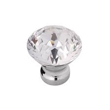 Chrome Finish Cabinet Knob