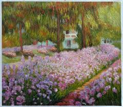 Irises In Monet S Garden Monet Arts
