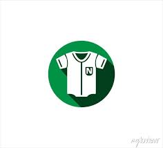 Baseball Shirt Uniform Vector Icon Logo