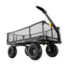 Cu Ft Steel Utility Garden Cart
