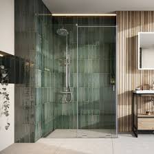 Chrome Sliding Shower Door