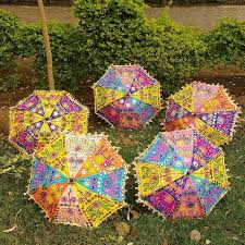 5 Pcs Lot Indian Wedding Umbrella