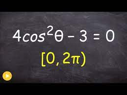 Trig Equation Between 0 And 2pi