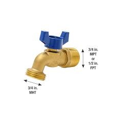 Quarter Turn Hose Bibb Valve