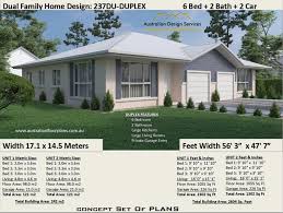 Duplex Plans Craftsman House Plans