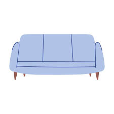Sofa Furniture Comfort Seat Isolated