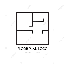 Floor Plan Logo Vector House Abstract