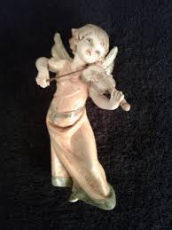 Vintage Fontanini Resin Angel Figurine
