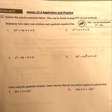 Solved Quadratic Equations Please