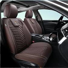 Florich Front Seat Covers Leather Seat