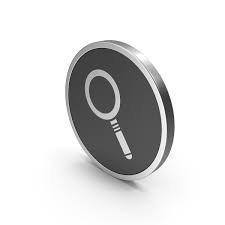 Silver Icon Magnifying Glass Png Images